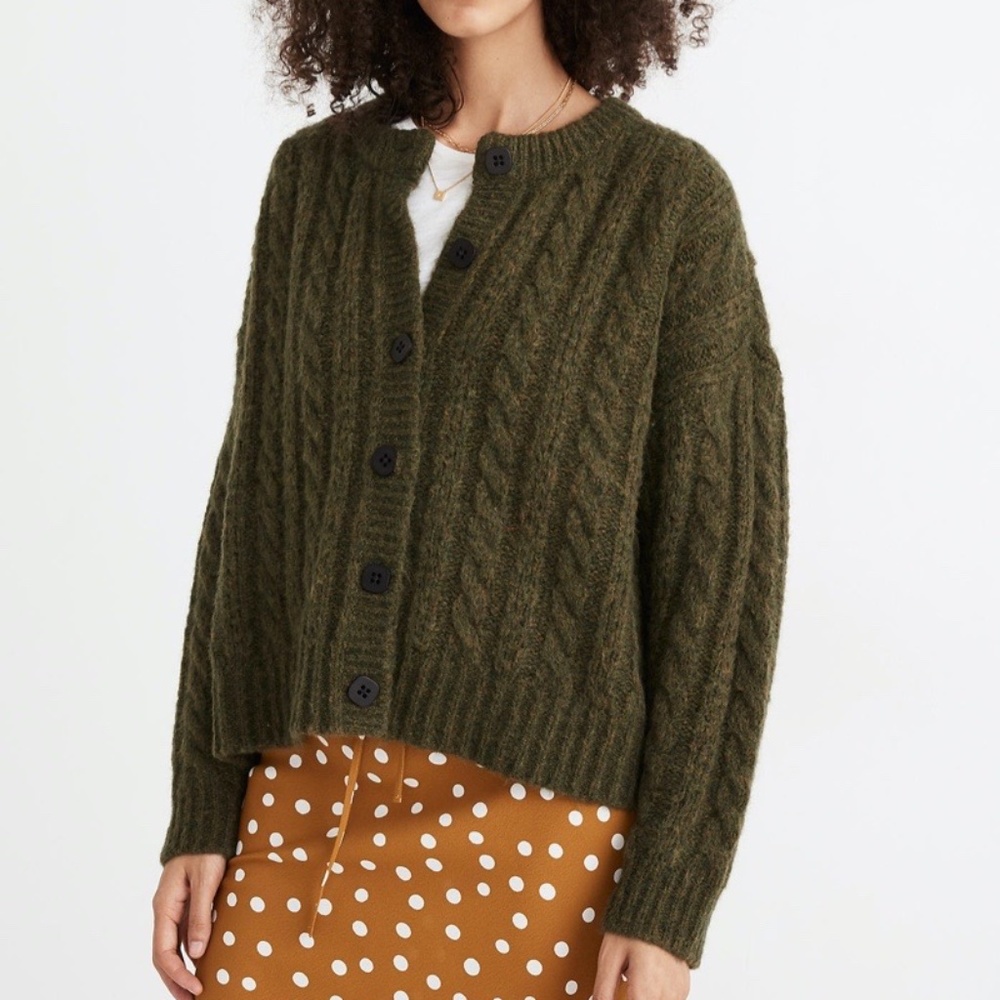 Madewell Chunky Knit Cardigan
